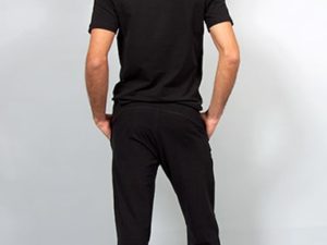 Mahan Pants pour hommes - Noir