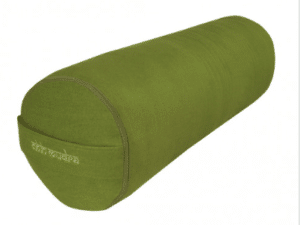 Bolster cylindrique vert