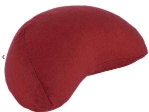Coussin de méditation Demi-Lune - bordeaux