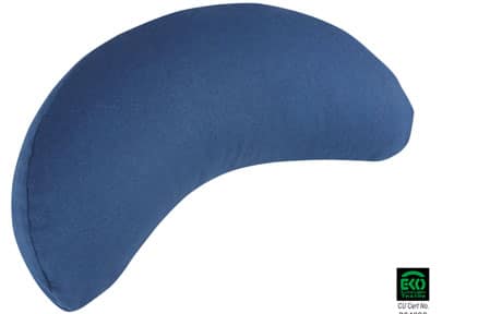 Coussin de méditation Demi-Lune - bleu