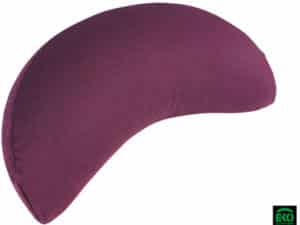 Coussin de méditation Demi-Lune - prune