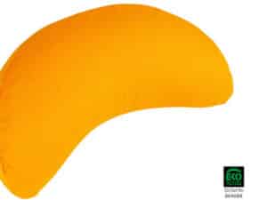 Coussin de méditation Demi-Lune - safran