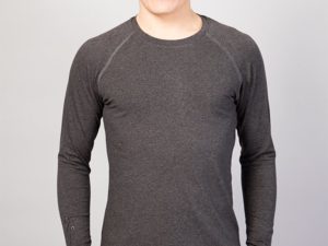 Bencha longues manches - Gris chiné