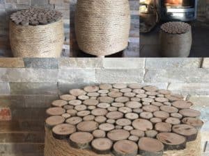 Petit siège 100% artisanal multi-fonctions