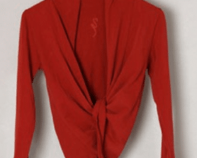 Cache Cœur Amba Jacket - bordeaux