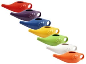 Lotas en porcelaine émaillée