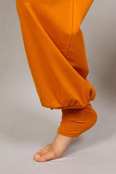 Pantalon de yoga Sohang safran – Image 2