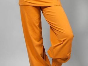 Pantalon de yoga Sohang safran