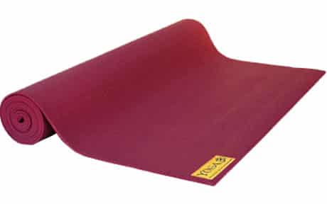 Tapis de yoga anti dérapant Non-Toxique - bordeaux